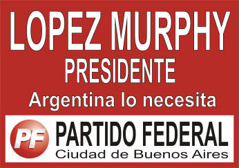 L?ez Murphy - Presidente - Partido Federal.