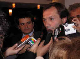 Conferencia de Prensa - Borrelli y Béliz.