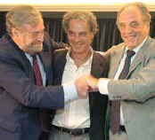 Bonasso, Ibarra y Heller.