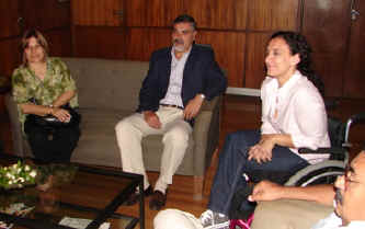 Liliana Romero, Jos Navor Rodrguez, Gabriela Michetti y Dardo Ledesma.