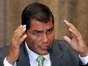 Rafael Correa - Presidente de Ecuador