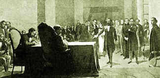 Constituyentes de 1853, Paran�, Argentina.