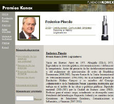 V?culo a la p?ina de la Fundaci? KONEX
