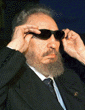 Fidel cuidando sus "ojos de buen cubero"  -  Fotograf? propiedad de La Gaceta de Tucum? - GaceNet