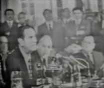 El ex presidente en cadena nacional - 30/11/1973.