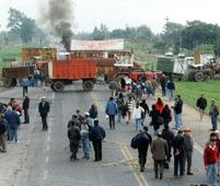 Tucumán - Cortes de Ruta